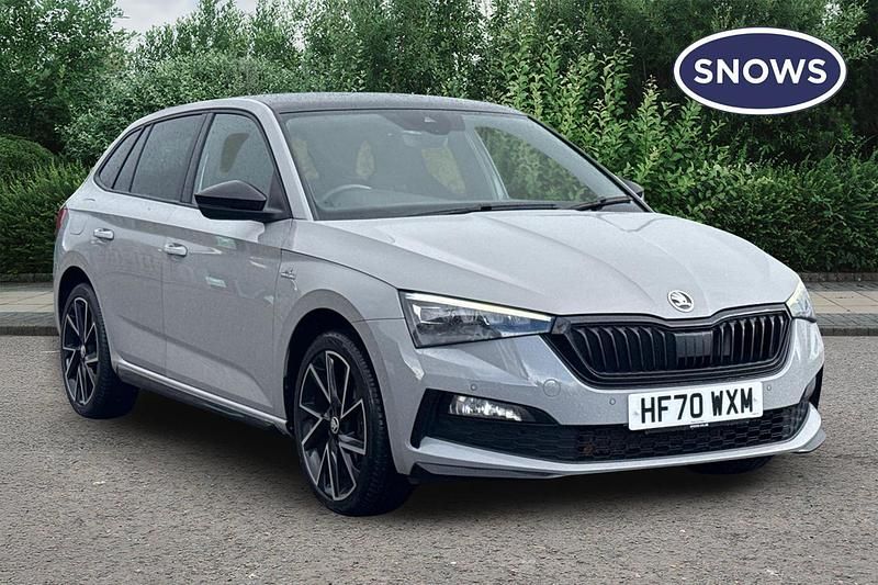 Used Skoda Scala Monte Carlo 150 HP (110 kW) 2020 Grey Hatchback