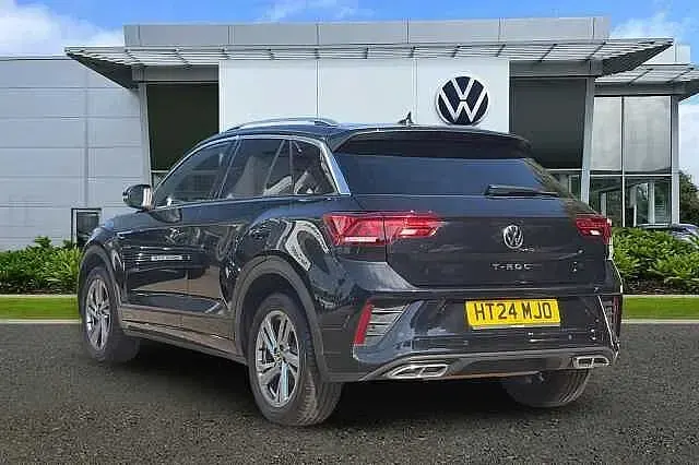 Used VW T-Roc R-line 150 HP (110 kW) 2024 Black SUV