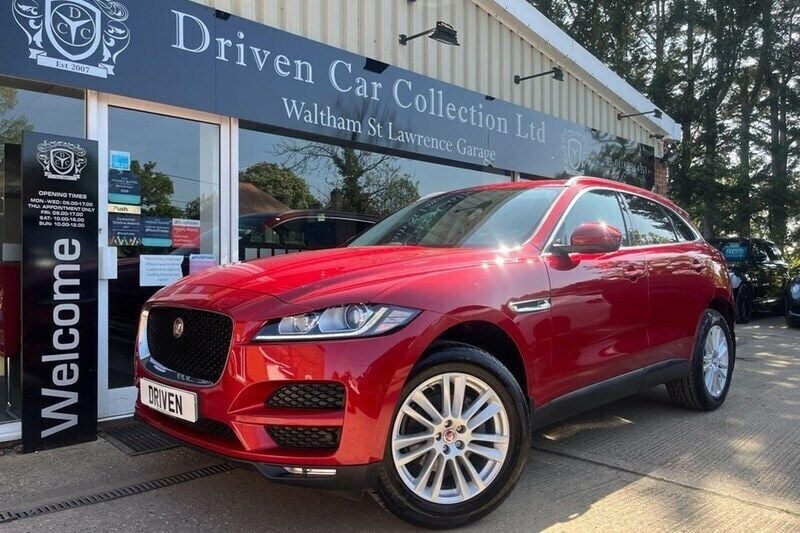 Red Used 2017 Jaguar F-Pace Portfolio SUV | £13,995 (Super price) - Image 1/1
