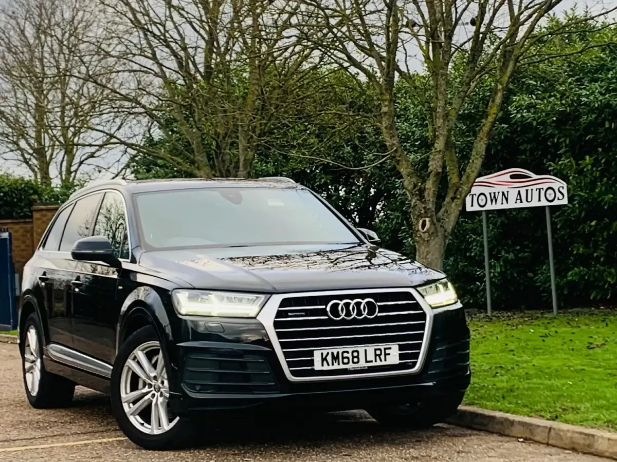 Used Audi Q7 S-Line 231 HP (169 kW) 2018 Black SUV