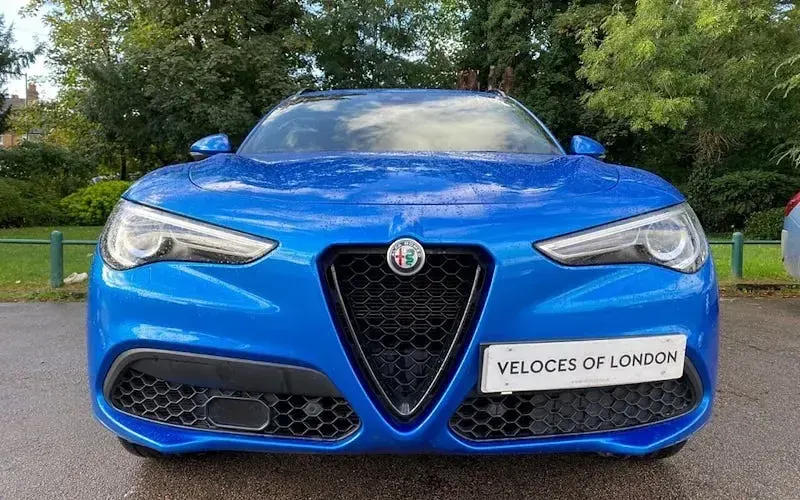 Used Alfa Romeo Stelvio Veloce 280 HP (205 kW) 2021 Blue SUV