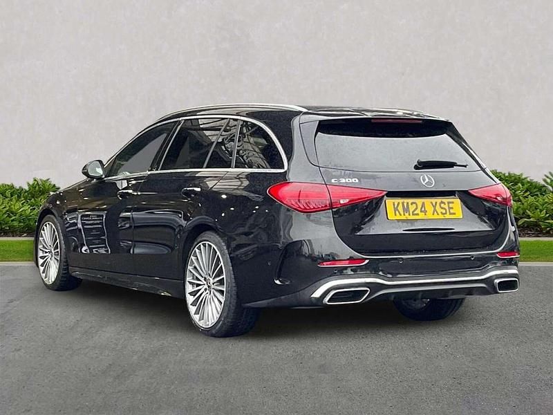 Used Mercedes C300 AMG Line Premium 2024 Black Estate