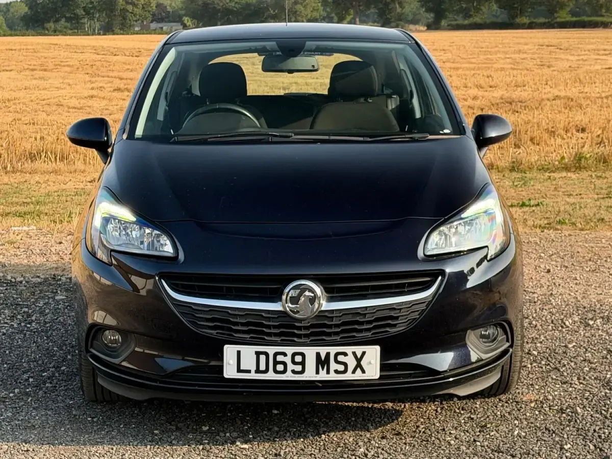 Used Vauxhall Corsa S 90 HP (66 kW) 2019 Blue Hatchback