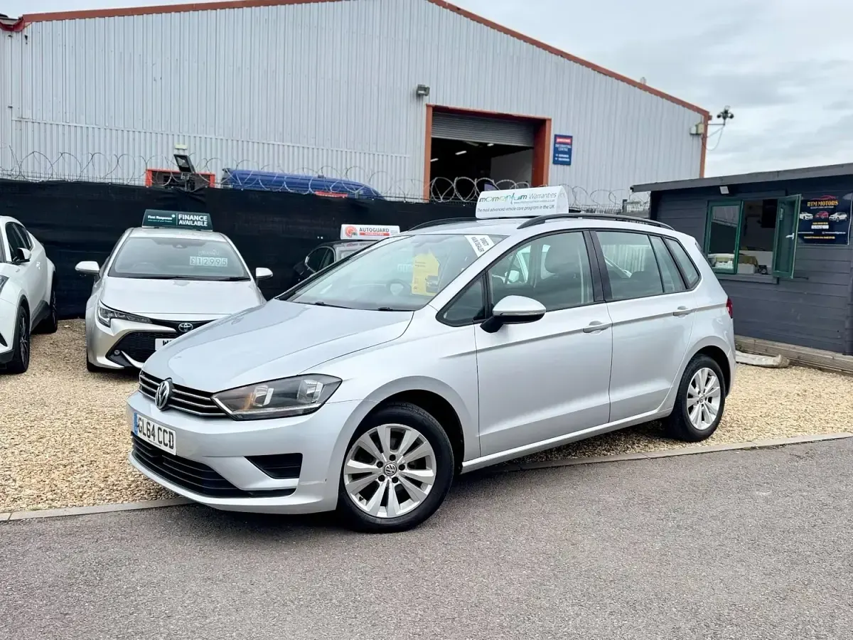 Used VW Golf Sportsvan SE 110 HP (80 kW) 2014 Silver MPV