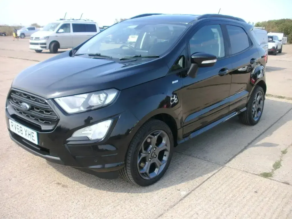 Used Ford Ecosport ST-Line 125 HP (91 kW) 2018 Black SUV