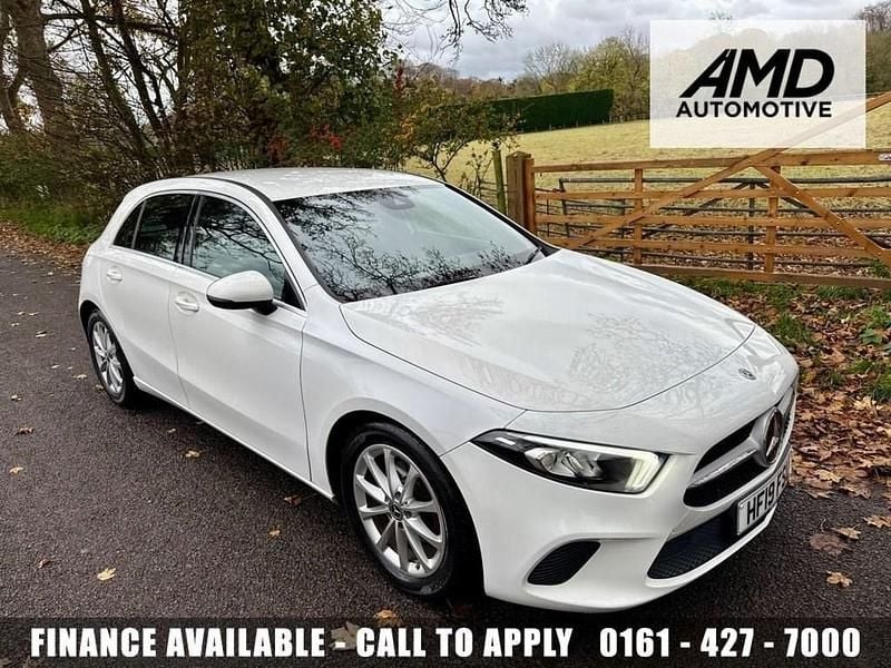 White Used 2019 Mercedes A180 Hatchback | £13,260 (Good price) - Image 1/3