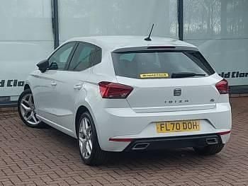 Usado Seat Ibiza FR 95 CV (69 kW) 2020 Blanco Utilitario