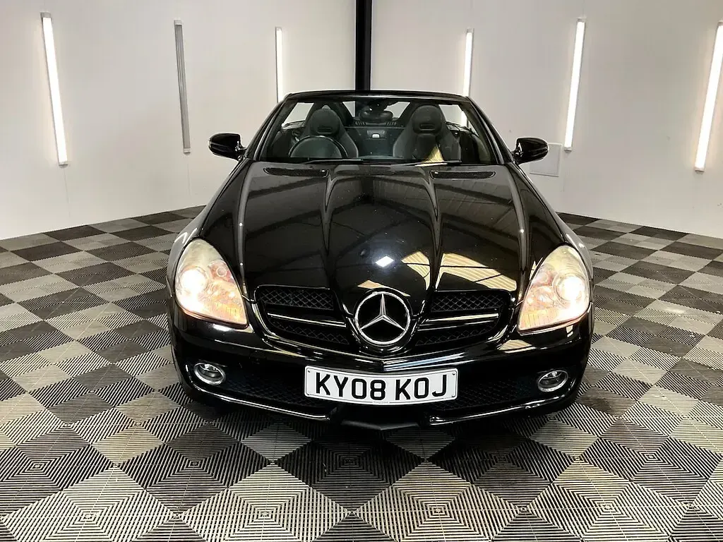 Used Mercedes SLK350 2008 Black Cabriolet