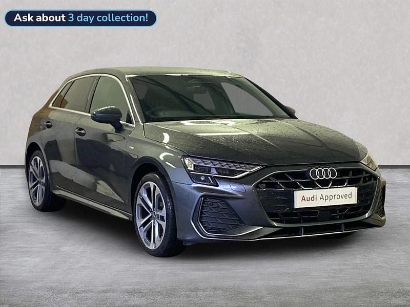 New Audi A3 e-tron S-Line 200 HP (147 kW) 2026 Grey Hatchback
