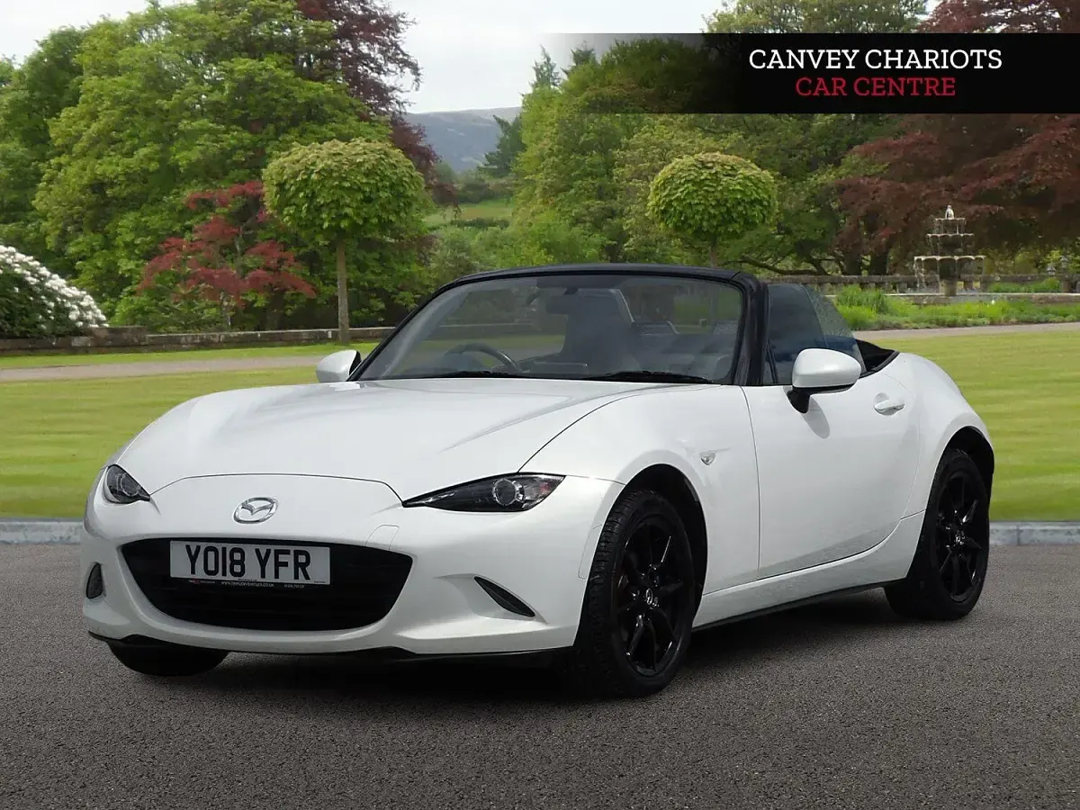 Used Mazda MX5 2018 White Cabriolet