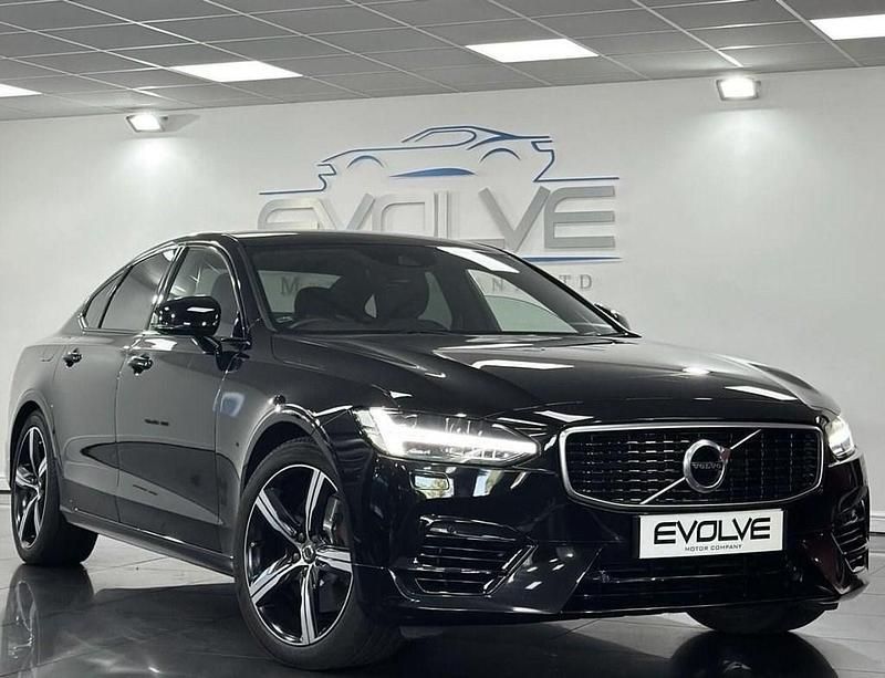 Black Used 2020 Volvo S90 R-Design Sedan | £23,295 (Fair price) - Image 1/4