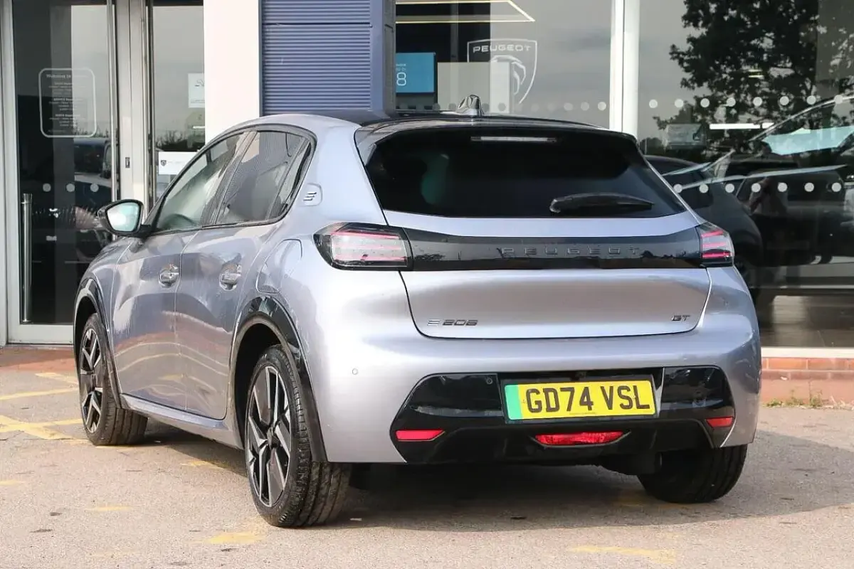 Used Peugeot e-208 GT 114 kW (156 HP) 2025 Grey Hatchback