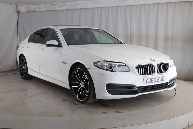 Used BMW 520 Impressive 2013 White Sedan