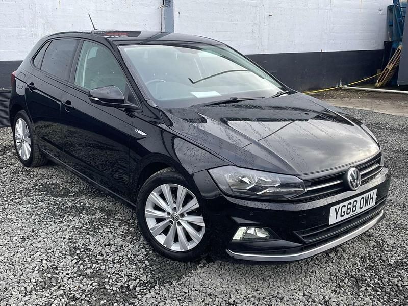 Used VW Polo SEL 95 HP (69 kW) 2018 Black Hatchback