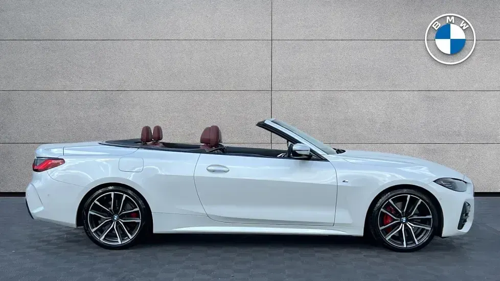 Used BMW 420 M Sport 184 HP (135 kW) 2021 White Cabriolet