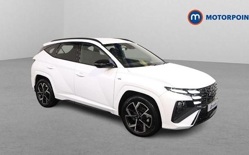 White Used 2025 Hyundai Tucson N Line SUV | £24,399 (Fair price) - Image 1/4