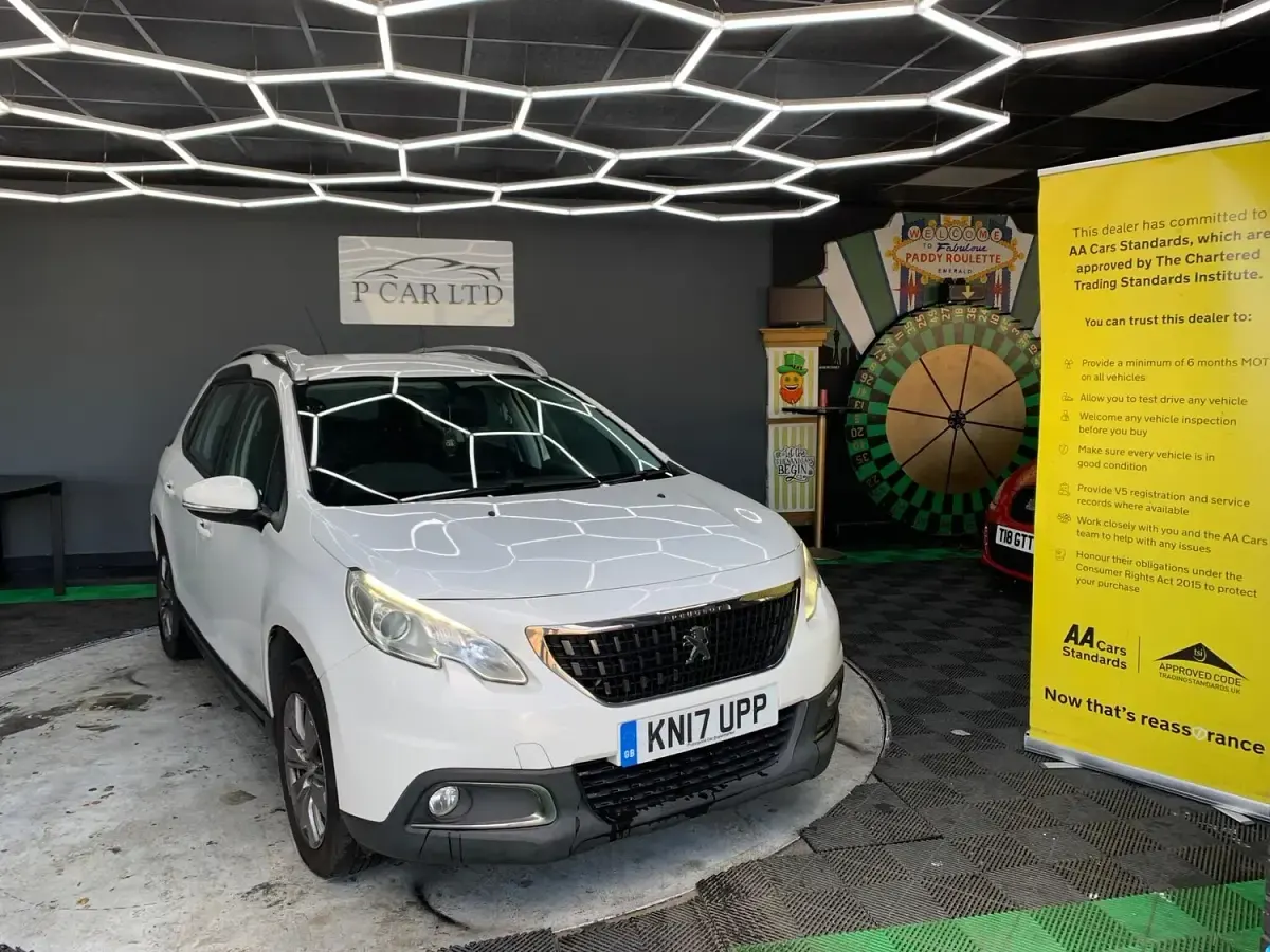 Used Peugeot 2008 Active 2017 White SUV