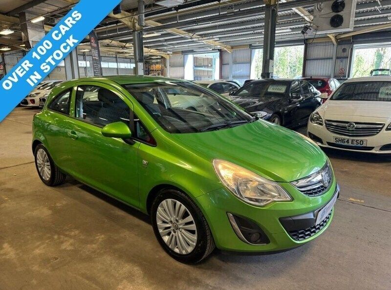 Green Used 2013 Vauxhall Corsa Hatchback | £3,190 (Good price) - Image 1/4