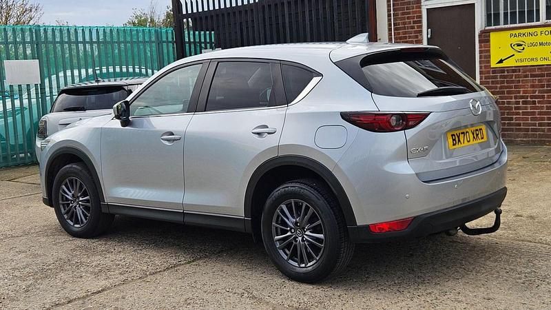 Begagnad Mazda CX-5 150 HK (110 kW) 2020 Silver SUV