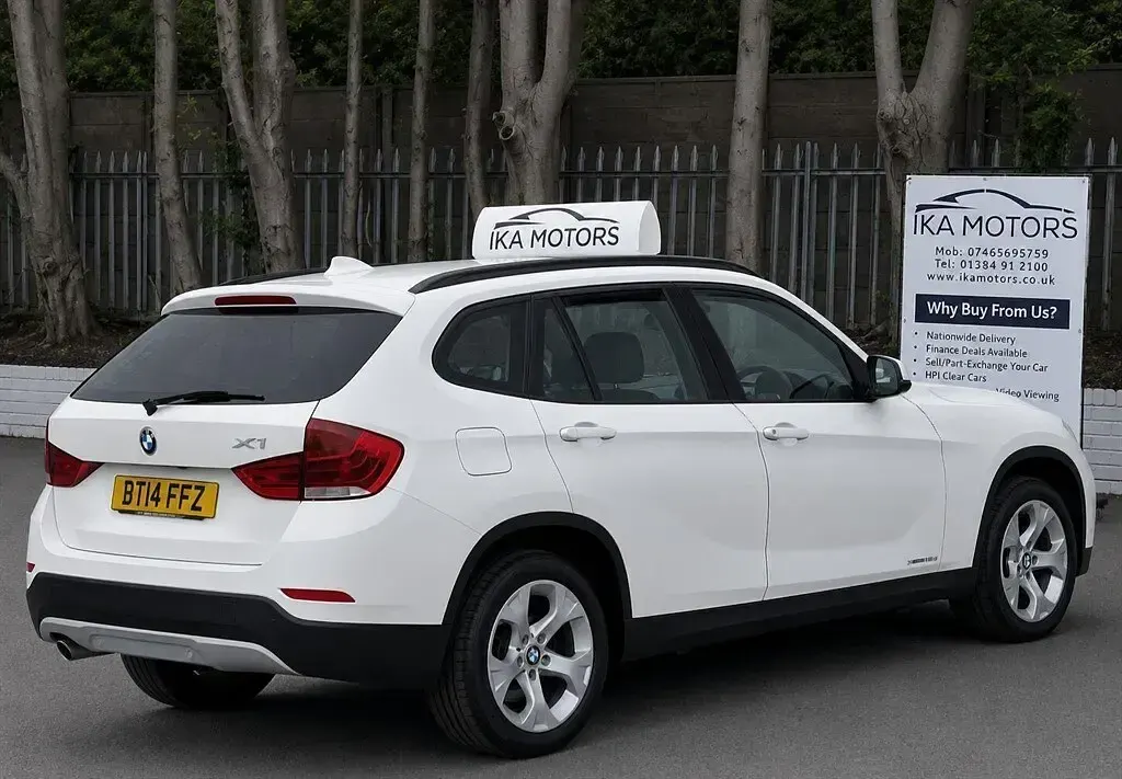 Used BMW X1 Sport Line 2014 White SUV