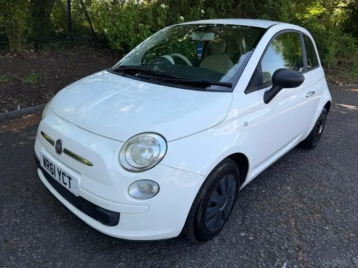 Used Fiat 500 Pop 69 HP (50 kW) 2011 White Hatchback