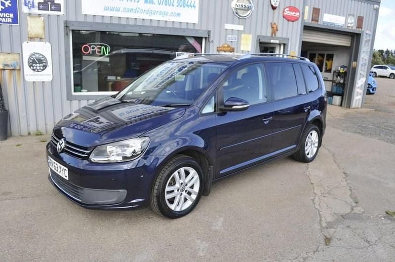 Blue Used 2013 VW Touran SE MPV | £6,495 (Fair price) - Image 1/4