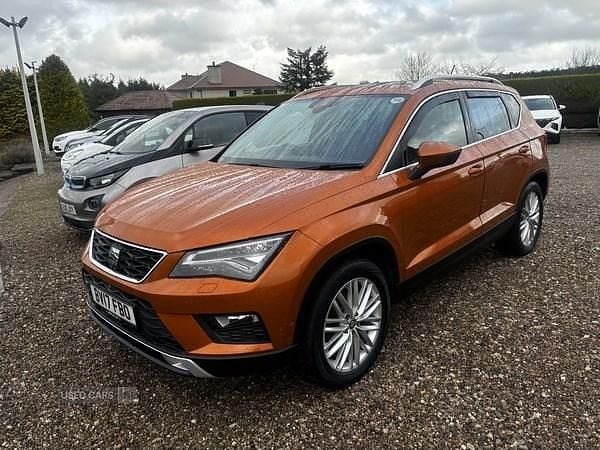 Used Seat Ateca 4Drive 150 HP (110 kW) 2017 Orange SUV