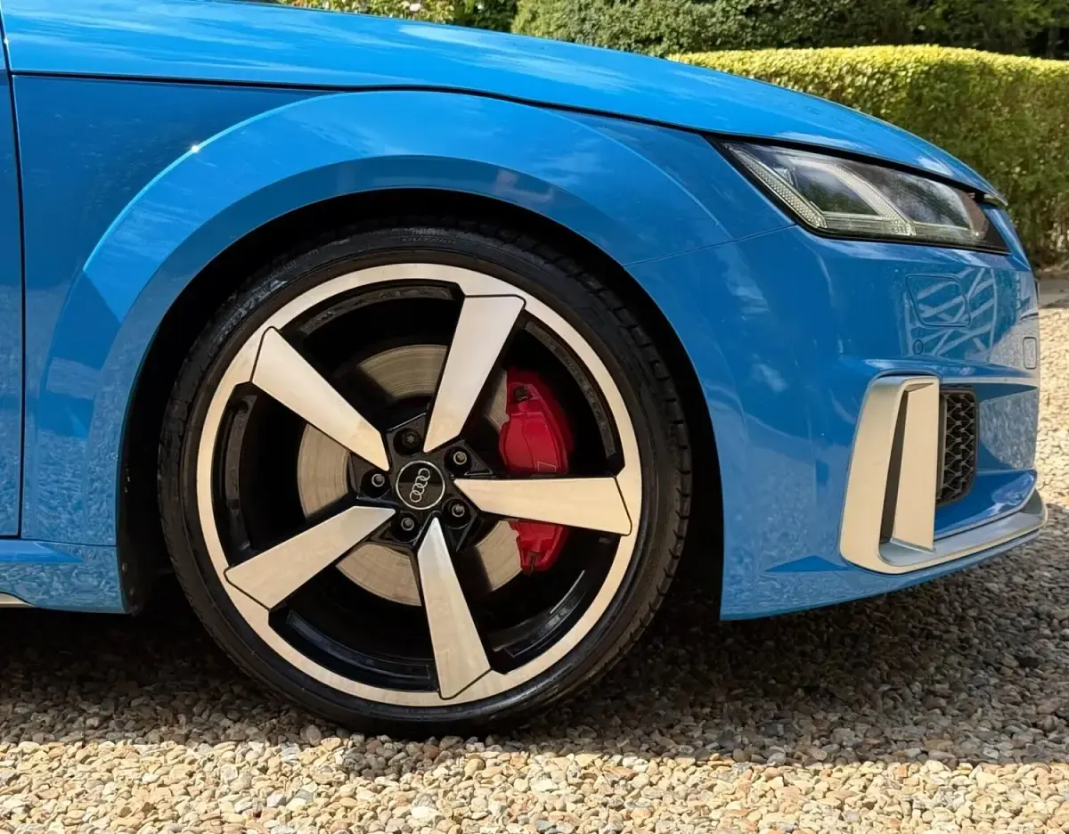 Used Audi TTS Comfort 306 HP (225 kW) 2019 Blue Coupe