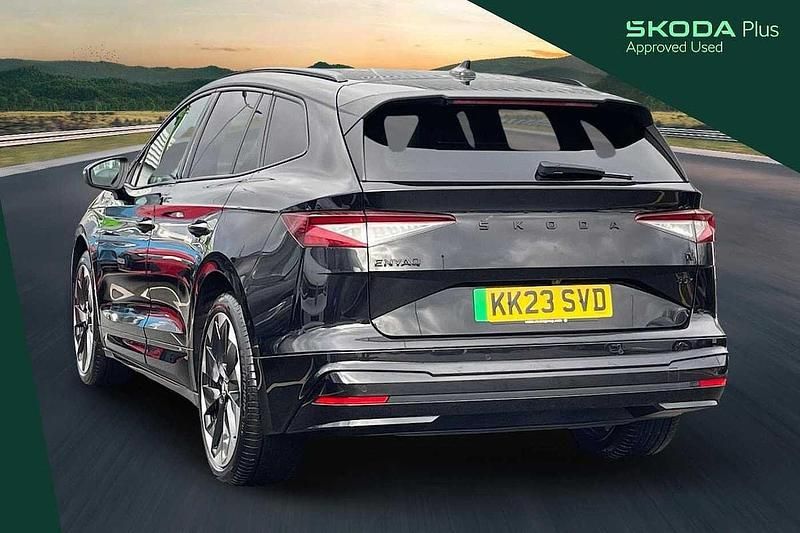 Used Skoda Enyaq iV SportLine 194 kW (265 HP) 2023 Black SUV