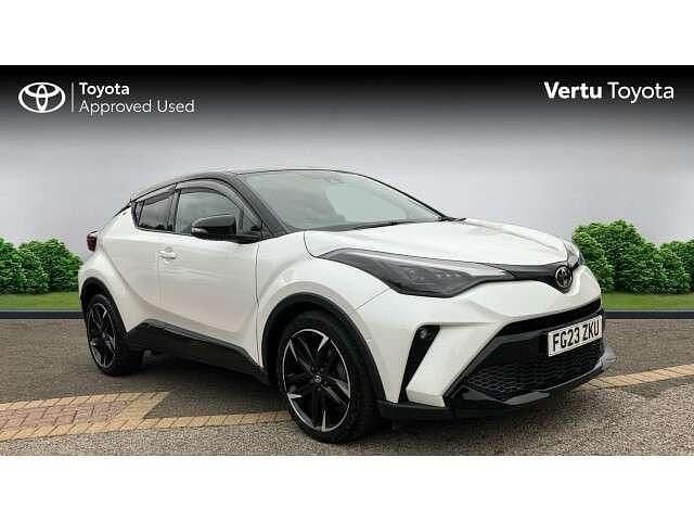 White Used 2023 Toyota C-HR+ Sport SUV | £23,688 - Image 1/4