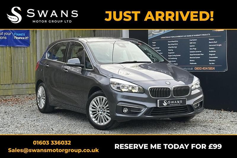 Used BMW 218 Luxury Line 2017 Grey Hatchback