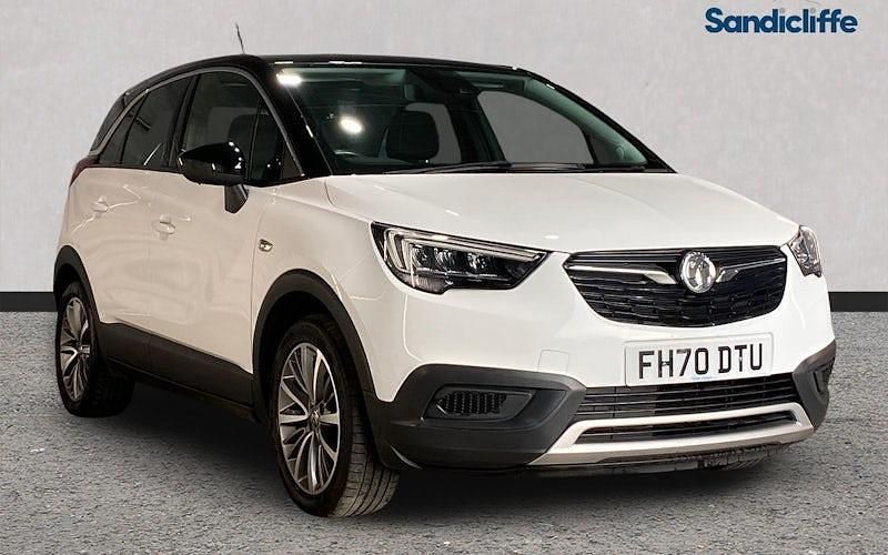Used Vauxhall Crossland X 83 HP (61 kW) 2020 White SUV