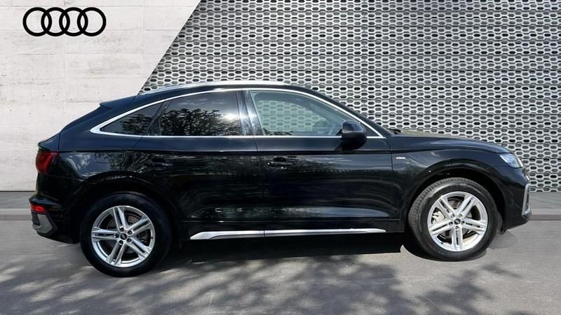 Begagnad Audi Q5 S-Line 204 HK (150 kW) 2021 Svart SUV
