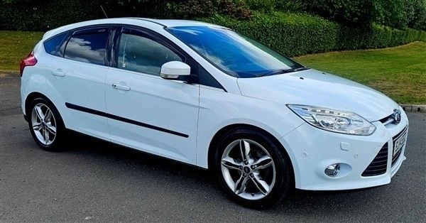 White Used 2014 Ford Focus Titanium X Hatchback | £3,999 (Good price) - Image 1/1