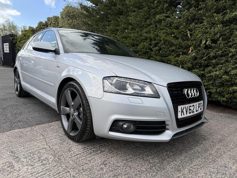 Used Audi A3 Sportback Black Edition 2012 Silver Hatchback