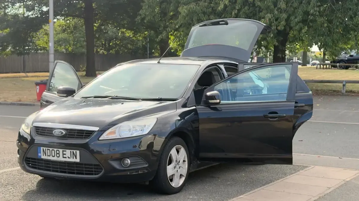 Used Ford Focus Style 110 HP (80 kW) 2008 Black Hatchback