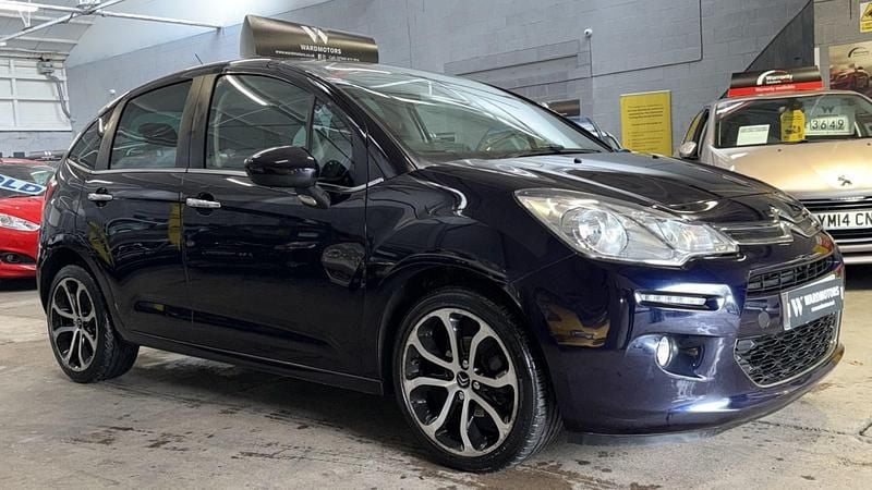 Used Citroën C3 Platinum 2016 Blue Hatchback