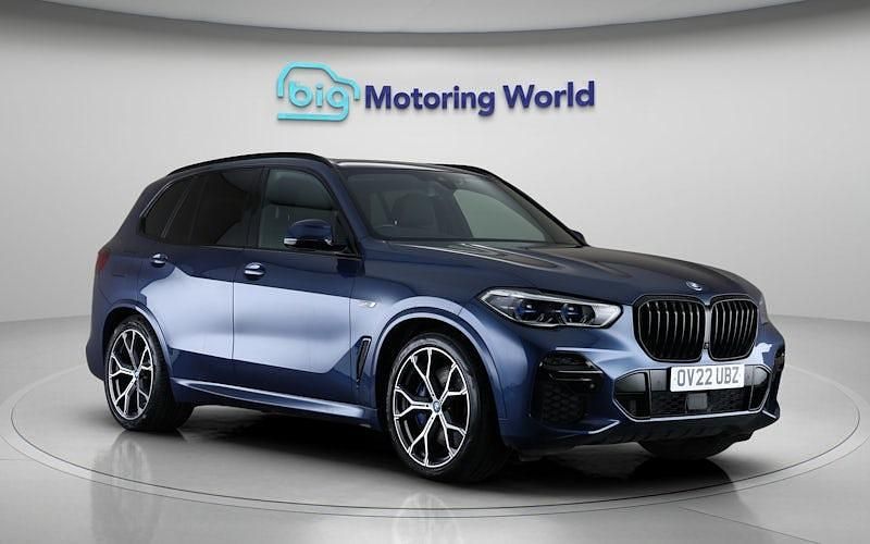Used BMW X5 M Sport 394 HP (289 kW) 2022 Blue SUV