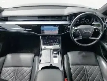 Used Audi A8 S-Line 286 HP (210 kW) 2018 Grey Sedan