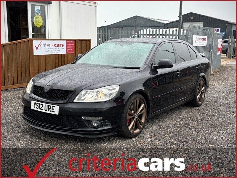 Black Used 2012 Skoda Octavia vRS Hatchback | £6,999 (A bit pricey) - Image 1/2