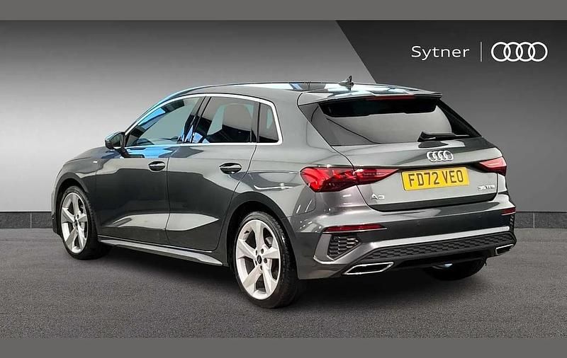 Used Audi A3 S-Line 147 HP (108 kW) 2023 Grey Sedan
