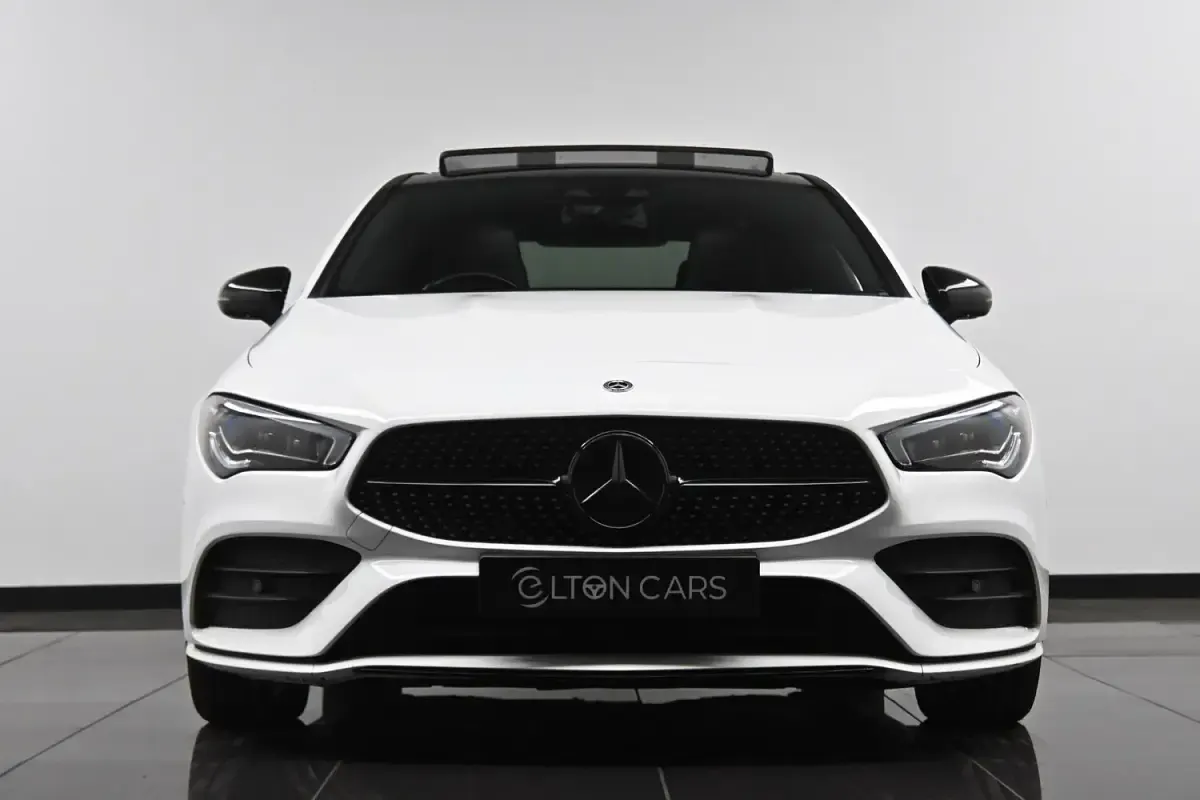 Used Mercedes CLA200 AMG Line Premium Plus 163 HP (119 kW) 2020 White Coupe