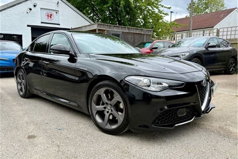 Black Used 2019 Alfa Romeo Giulia Saloon Veloce Sedan | £20,750 (Fair price) - Image 1/4