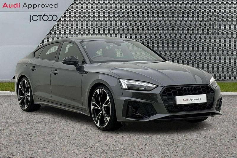 Grey Used 2023 Audi A5 Sportback Black Edition Hatchback | £30,908 (A bit pricey) - Image 1/4