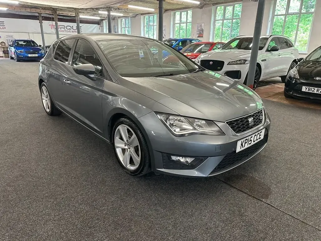 Used Seat Leon FR 150 HP (110 kW) 2015 Grey Hatchback