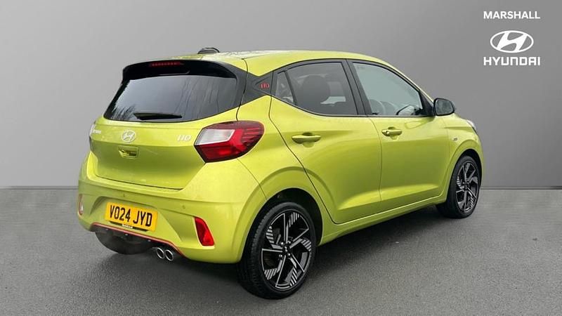 Used Hyundai i10 N Line 100 HP (73 kW) 2024 Lucid lime Hatchback