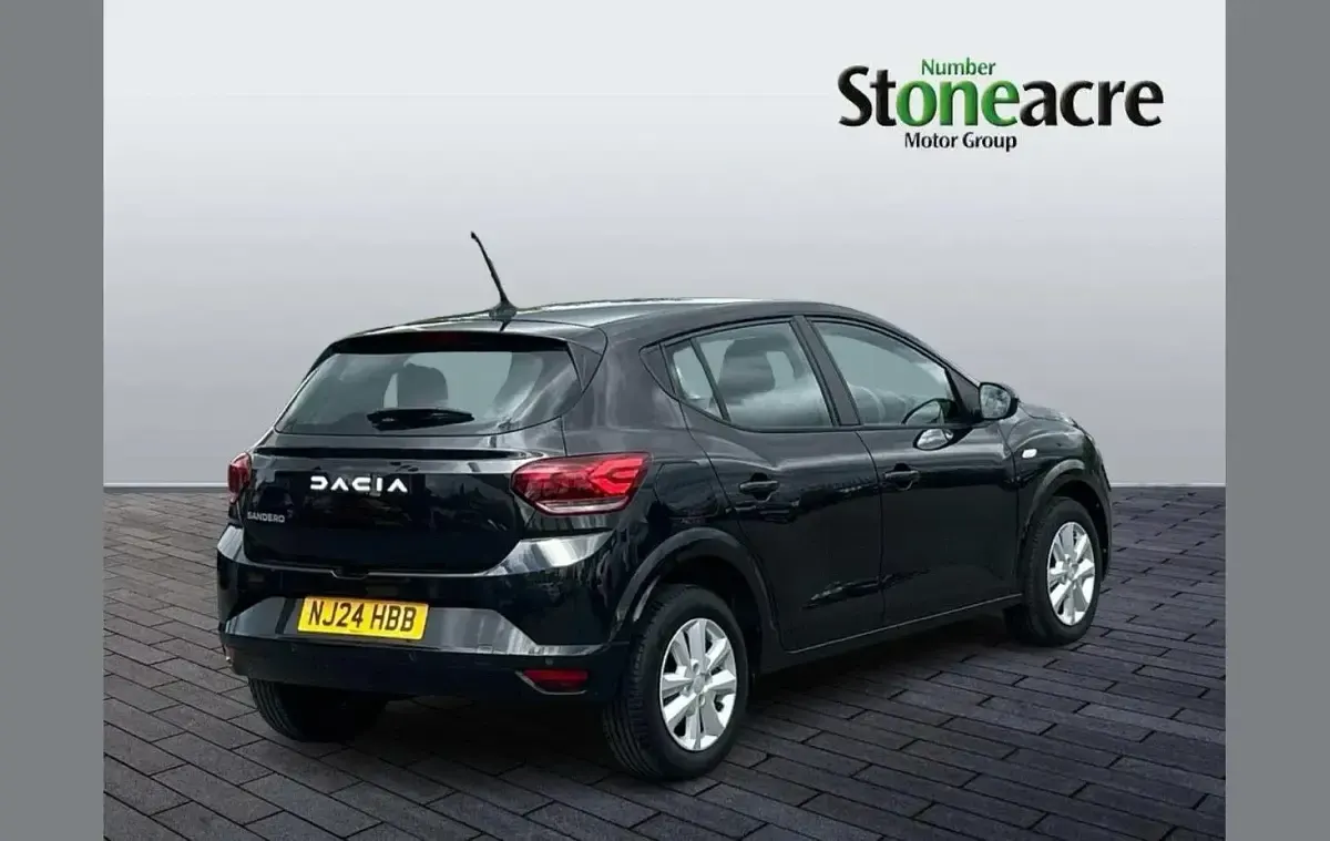 Used Dacia Sandero Expression 91 HP (66 kW) 2024 Black Hatchback