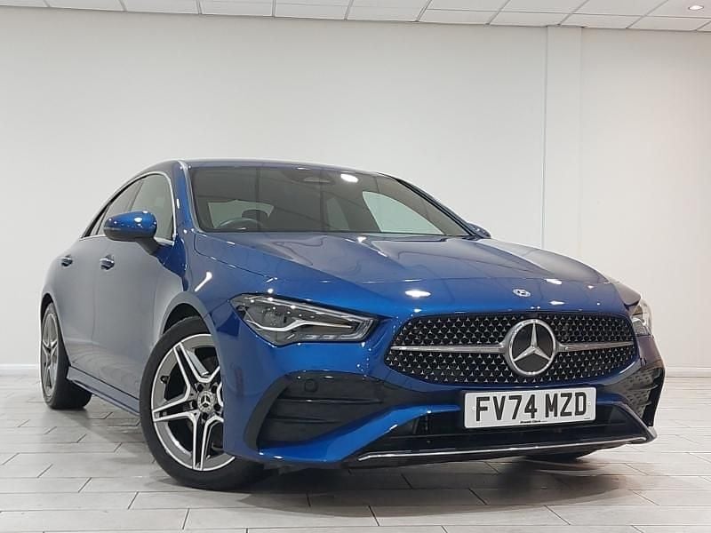 Blue Used 2024 Mercedes CLA200 Executive Coupe | £28,998 (A bit pricey) - Image 1/4