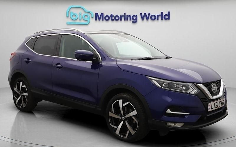 Blue Used 2021 Nissan Qashqai N-Motion SUV | £16,465 (Good price) - Image 1/4