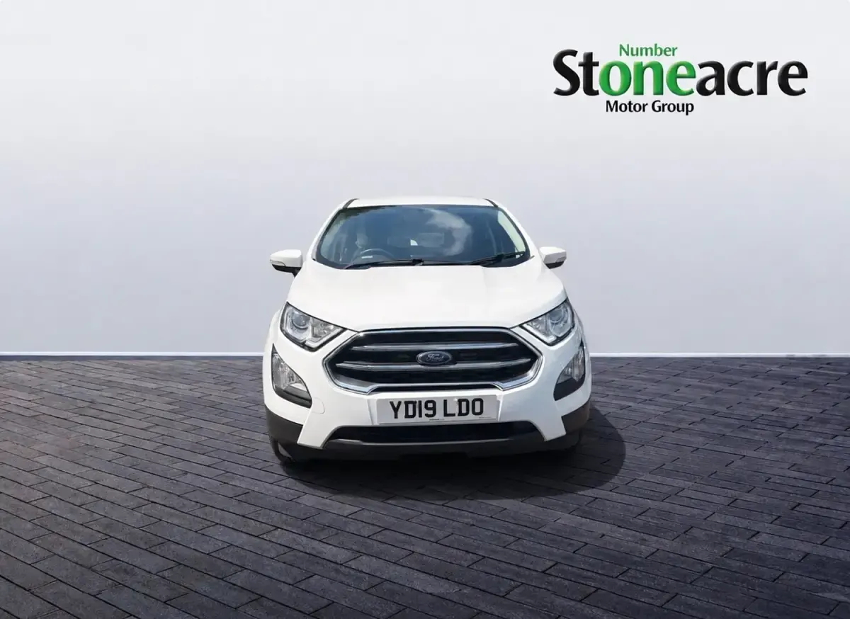 Used Ford Ecosport Zetec 100 HP (73 kW) 2019 White SUV